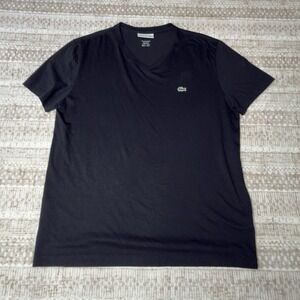 Men LACOSTE V-neck Pima Cotton Jersey T-shirt